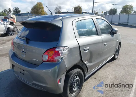 2015 Mitsubishi Mirage De from USA, damaged, VIN ML32A3HJ2FH040260